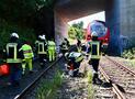 Großeinsatz: Unfall auf der Bahnstrecke Olsberg – Bestwig
